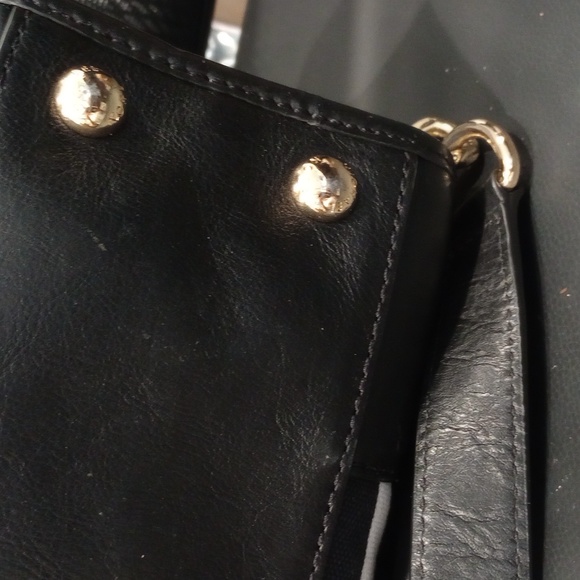 Michael Kors Hamilton Stripe Satche bag LIKE NEW - Picture 9 of 14